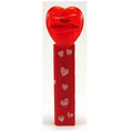 Red Crystal Heart Pez Dispenser